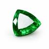 Natural Green Emerald Loose Gemstone Trillion Cut 8.45 Ct for Jewelry Making and Gem Collections