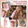 Stainless Steel Insulated Cup For Girls With High Appearance And Portable Water Bottle