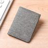 Canvas Men's Short Wallet Credit Card ID Card Holder Wallet Business Casual Slim Fit New Fashion Men's Youth Money Clip
