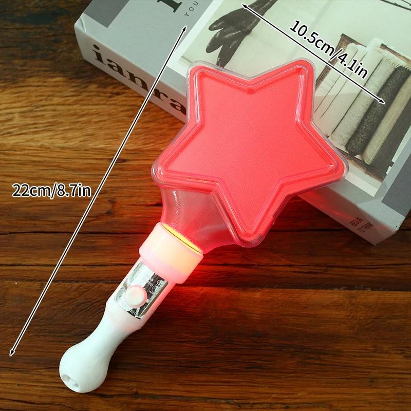 Luminous Lightstick Kpop Concert Support Stickers Glow Sticks Crazy Wedding Party Time Luminous Stick Party Accessorie