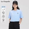 Damski bawełniany T-shirt La Chapelle o luźnym kroju z nadrukiem serca