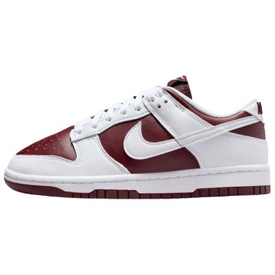 Pantofi de Skateboard Dunk Low top Unisex Alb Roșu IM6572-601
