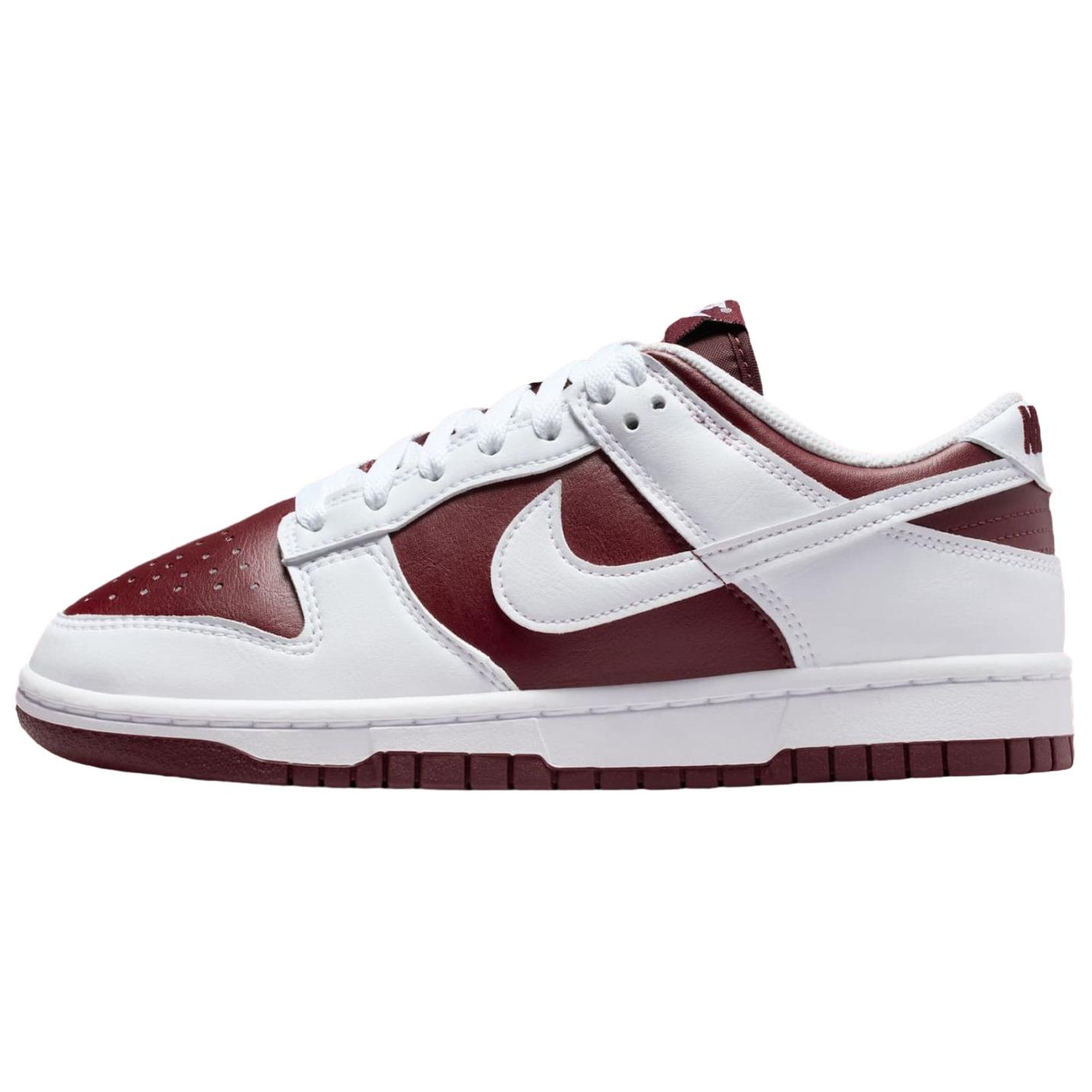 

Nike Dunk Dark Classic Fashion Low Top Skate Shoes Unisex Skate Shoes White Red IM6572-601 36