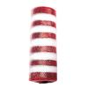 Handmade Christmas Wreath Tree Stripes Mesh 26cmx10 Yard Gift Wrapping Ribbon  Christmas Tree Decor
