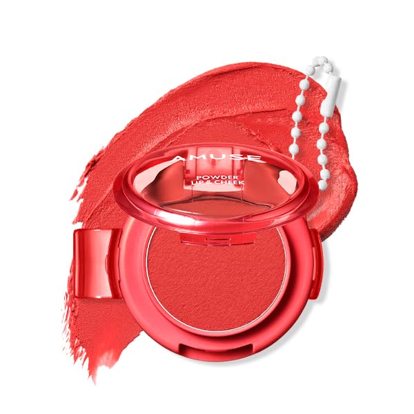 

[AMUSE Official] Powder Lip & Cheek (13 colors) 06 Coral Pon