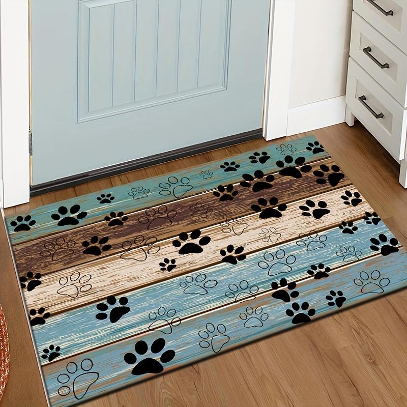 

Fashion Claw Print Welcome Door Mat Suitable for Indoor outdoor Use for Living Rooms Bedrooms Bathrooms Kitchens Laundry Rooms 50X80CM