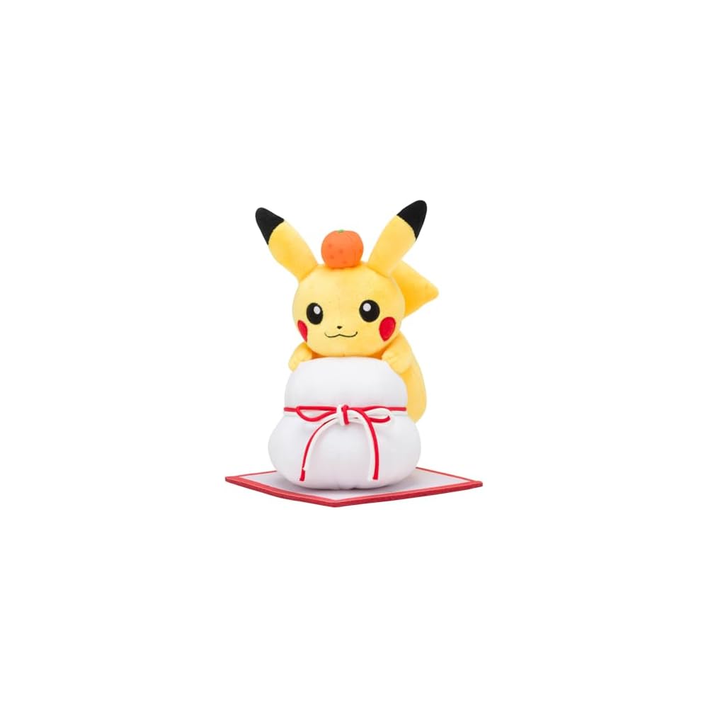 

Pokemon Center Original Pikachu Plush Toy with Mirror Mochi 22x20x20 cm