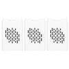 3pcs Aquarium Fish   Plastic N60 Filtering Barrel with Filter Cotton   L Size