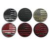 1pc 4x4 Round Emblem American Flag Badge Fit for Jeep Wrangler Grand Cherokee Liberty uy1