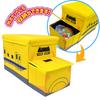 JR Freight Container Ride-On Storage Box, Storage Chair, Toy Box, 70kg Load Capacity, W48.5 X H31 X D31cm, 46L, with Lid (Doctor Yellow)
