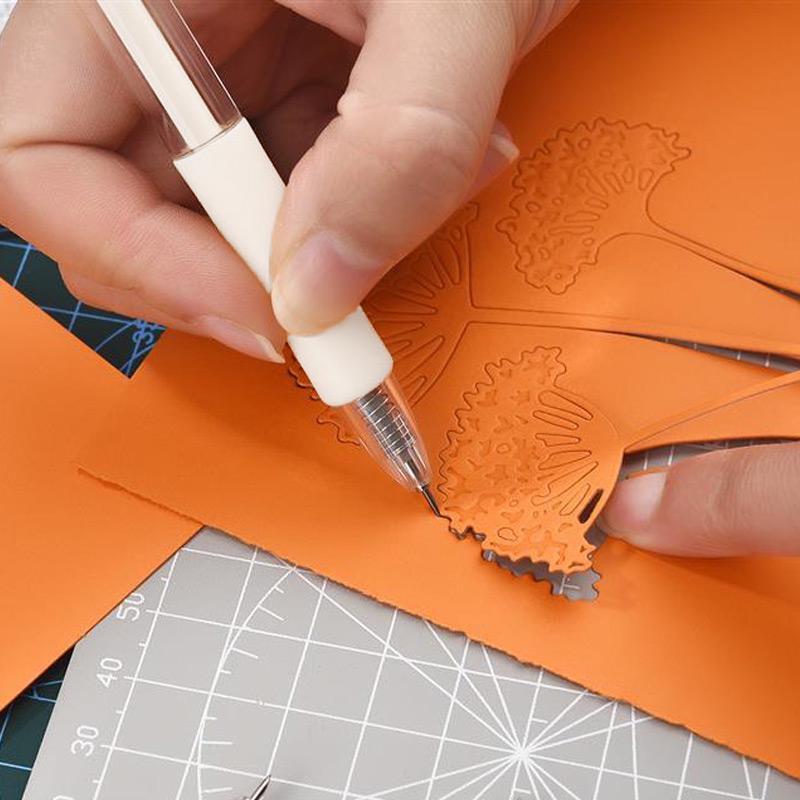 1PC Art nóż introligatorski Pen Express Box nóż Cut naklejki Scrapbooking narzędzie tnące DIY zapasy rzemieślnicze