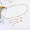 Elegant Fashion Pearl Waist Chain Ladies Thin Waistband Dress Skirt Sweater Belt Dress Decoration Clothing Supplies Accessories