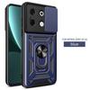 For Infinix Smart 8 Case Infinix Hot 40i Cover Smart 8 HD Magnetic Ring Holder Armor Phone Case Slide Camera Protect Back Cover