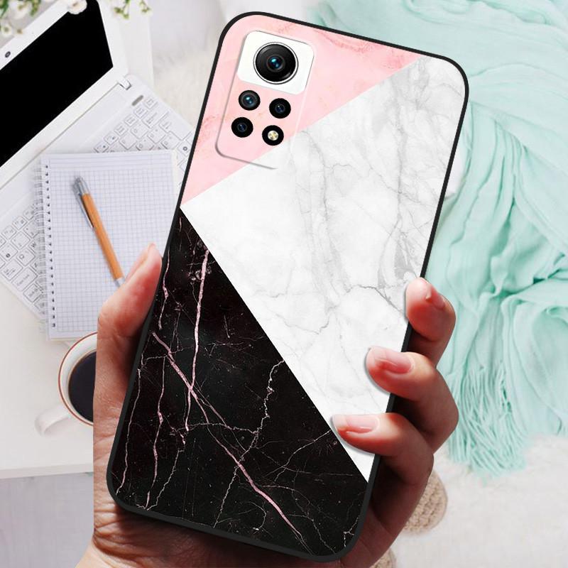 Cover For Redmi Note 12 Pro 4G Case Silicone Painted Soft Protective Black Coque For Xiaomi Redmi Note12 Pro 4G NFC Cartoon TPU
