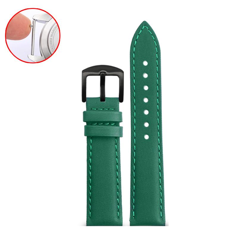 

20mm 21mm 22mm 23mm 24mm Sailcloth Straps for Omega Blancpain Seiko Divers Watches Men Women Quick Release Waterproof Watch Band 24mm