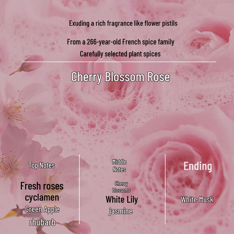 Nature's Gate Cherry Blossom & Rose Shampoo