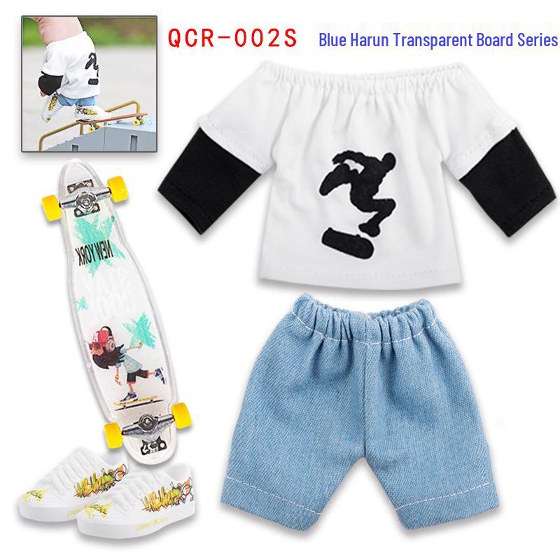 Mini Finger Shoes & Scooter Set with Finger Pants - Patent Protected, Authenticity Ensured