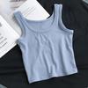 Camiseta sin mangas ligera de talla grande para mujer
