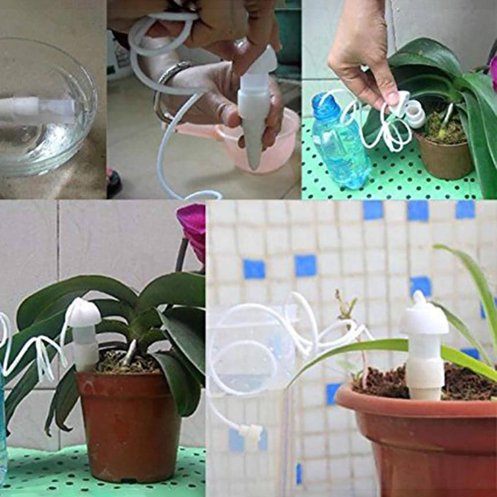 2 szt. Automatyczne urządzenia do nawadniania Zestaw do samonawadniania kropelkowego Narzędzia do podlewania roślin