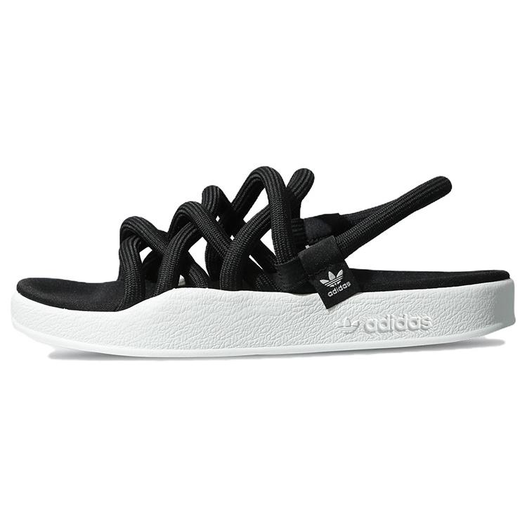 Adidas Originals Adilette Noda Shoes  Black White  Women s FZ6438 35½
