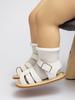 New Baby Sandals: Breathable Soft Rubber Sole, Velcro Closures for Boys & Girls