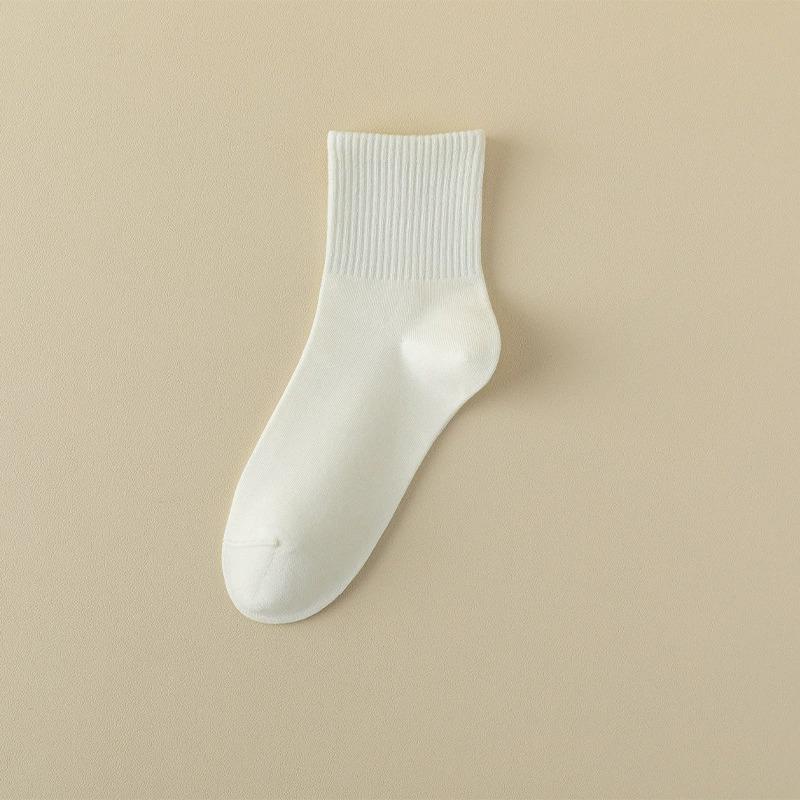 Women'S Boneless Socks, Non-Binding, Seamless Toe, Reinforced Heel, Knit Fabric with Cotton, Polyester, Spandex - Comfortable & Stretchable