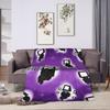 Skibidi Toilet Speakerman Blanket Warm Soft Print Plush Throw Blanket For Living Room Camping Flannel Bedspread Bed Cover