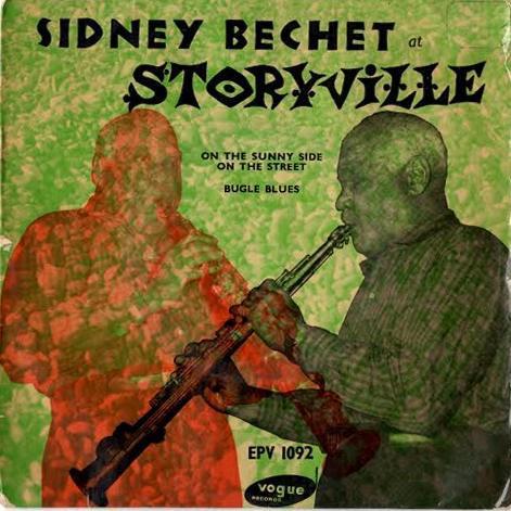 

7inch Record SIDNEY BECHET - At Storyville EPV1092 Vogue Records 1955 UK Jazz Used
