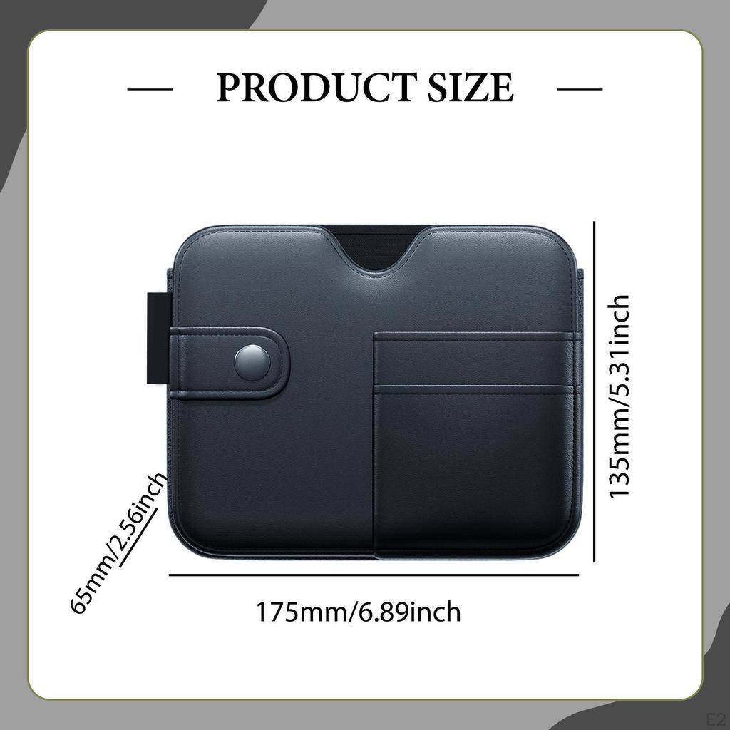 Car Storage Box Trash Can Interior Accessory Easily Install Universal Convenient Pocket