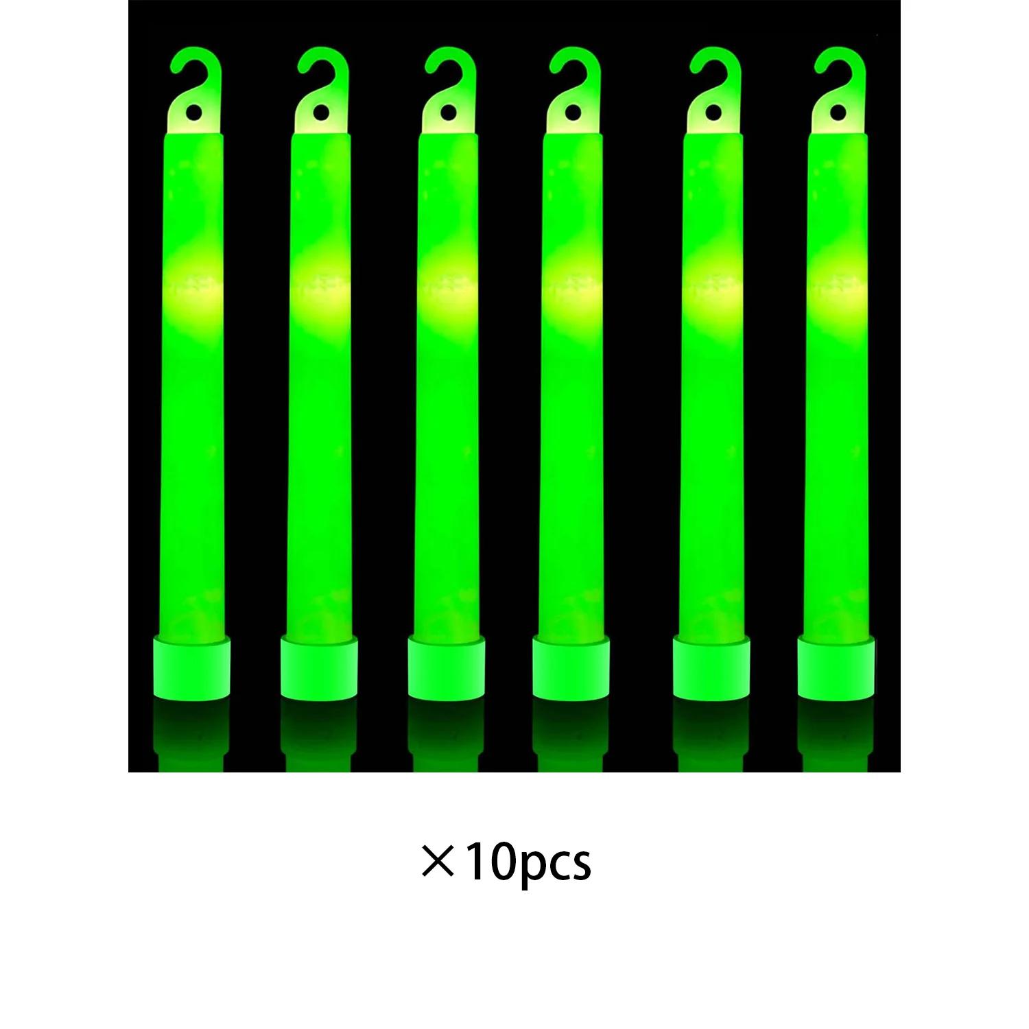 

Glow Sticks Bulk Green Emergency Glow in Duration for Camping Hiking Outdoor Parties Activities Survival Storms Blackouts