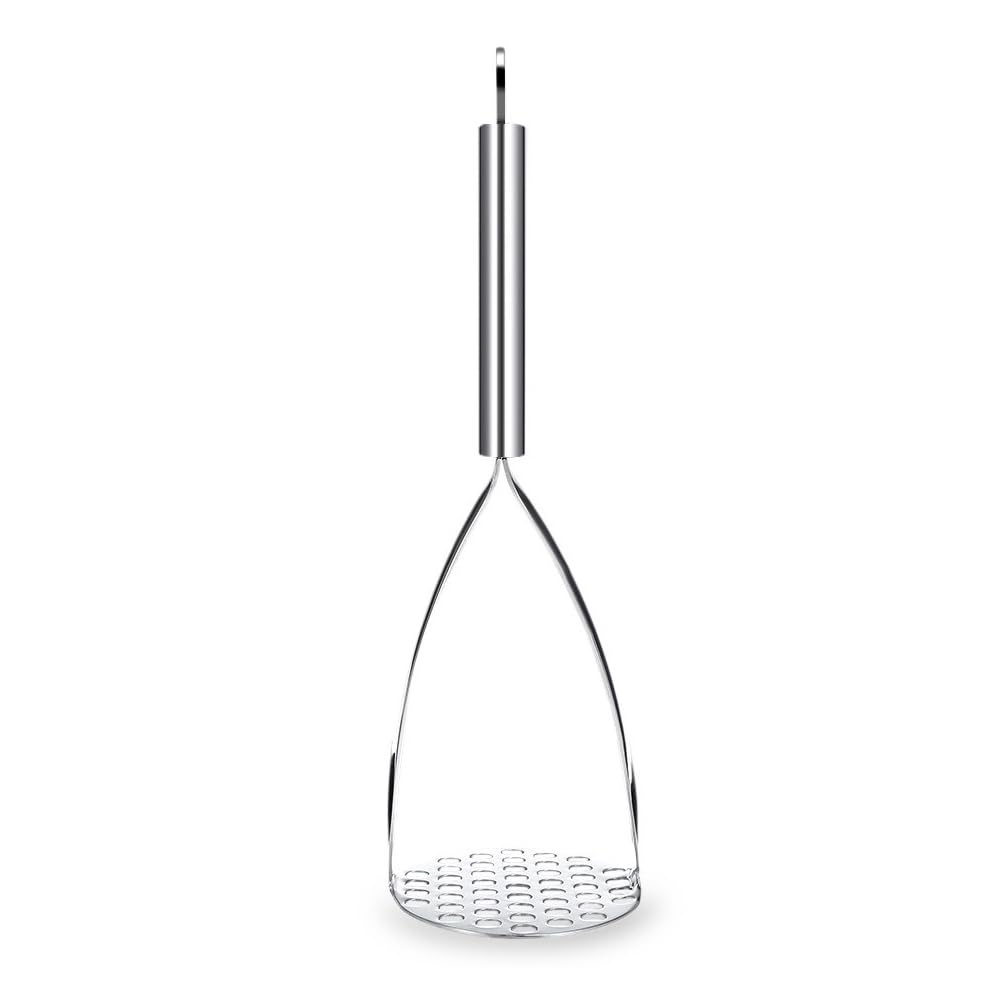 LOYELEY Vegetable Potato Stainless for Boiled Sweet Potato Baby Kitchen Commercial Use Masher, Crusher, Crusher, Steel, Eggs, Potatoes, Salad, Fruit,