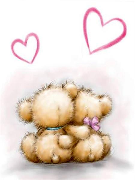 5D Diamond Painting New Arrivals Cartoon Bear Full Square/Round Embroidery Animal Flower Mosaic Home Decor Handmade Gift