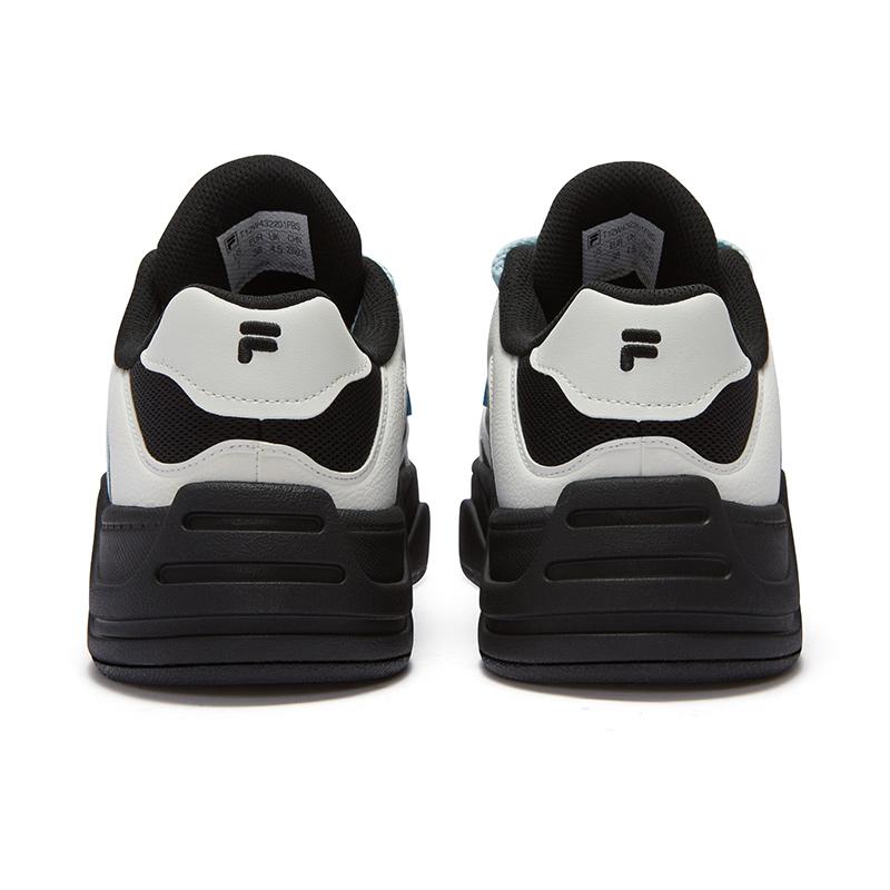 FILA Fusion 50-50 Comfortable Versatile Low-Top Sneakers Women sneakers Black White T12W432201FBS