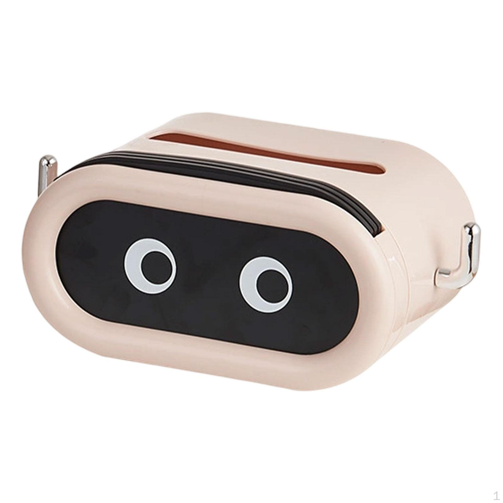 

Creative Tissue Box Cover Organizer Holder Multifunction Automatic Lifting Case for рожевий