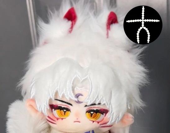 20cm Cute Monster Plush Doll With Changeable Clothes Soft Cotton Stuffed Animal Figure Christmas Gift For Kids