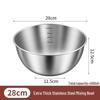 ZISIZ Food Grade Stainless Steel Basin