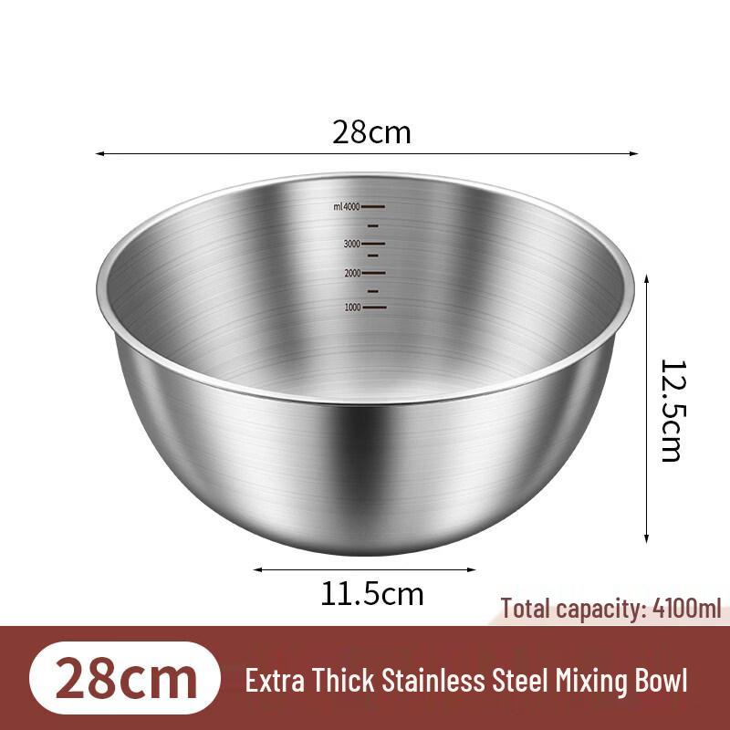 ZISIZ Food Grade 316 Stainless Steel Basin