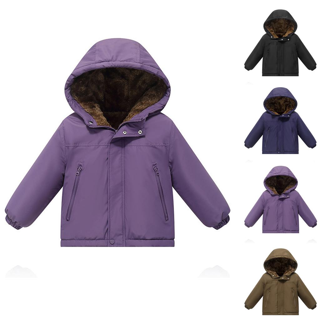 Children's Fashionable Casual Hooded Down Jacket