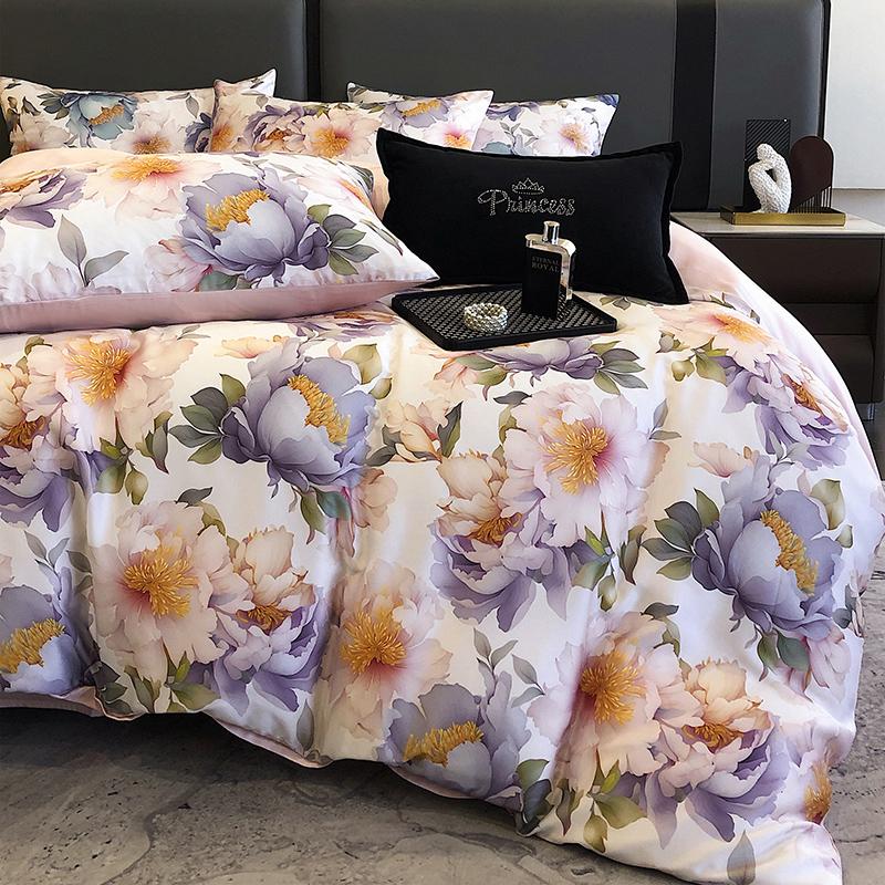 New  Luxury 100% Tencel Bedding Sets - High - Density, High - Count for 1.5m/1.8m/2.0m Beds