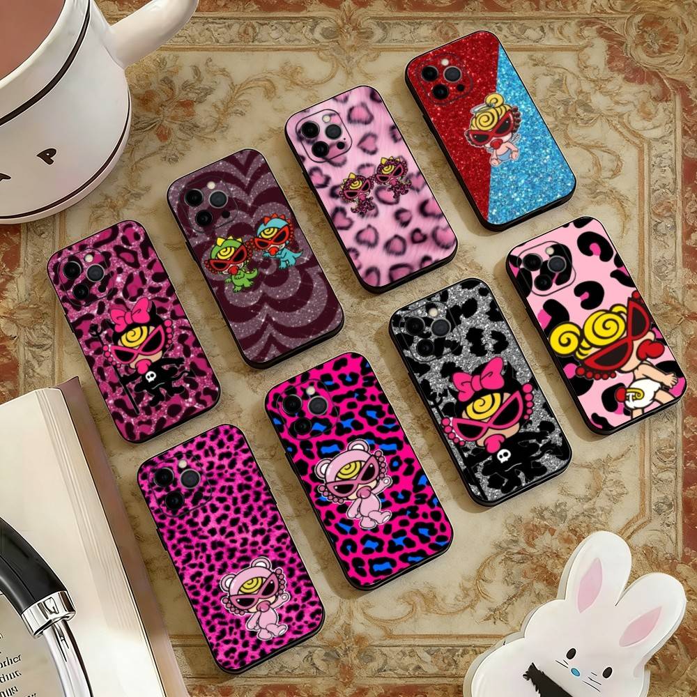 Y2K Hysteric M-Mini Phone Case Silicone Soft For IPhone 17 16 15 14 13 12 11 X XR Plus Pro Max Plus