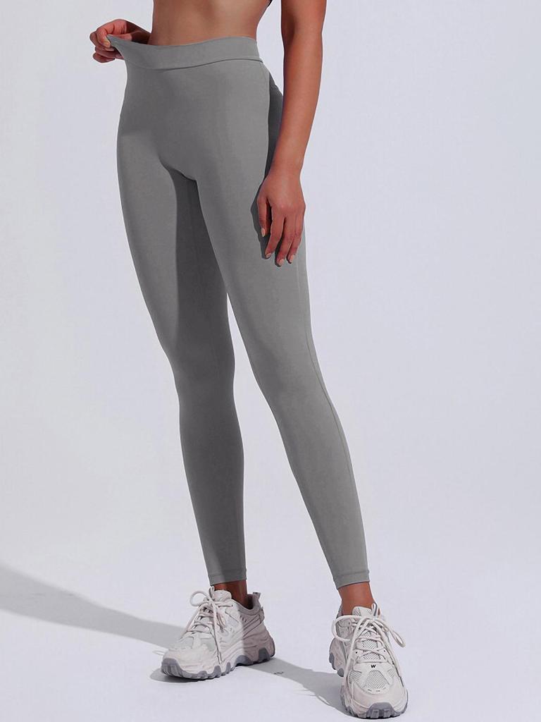 V-Shaped High-Elastic Hip-Lifting Pleated Yoga Pants - Popular in Europe & America for Training, Running & Fitness