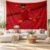Mohamed Salah Wandkleed, Zachte Stof Wanddecoratie, Decoratieve Achtergrond Voor Slaapkamer Huis Muurkunst