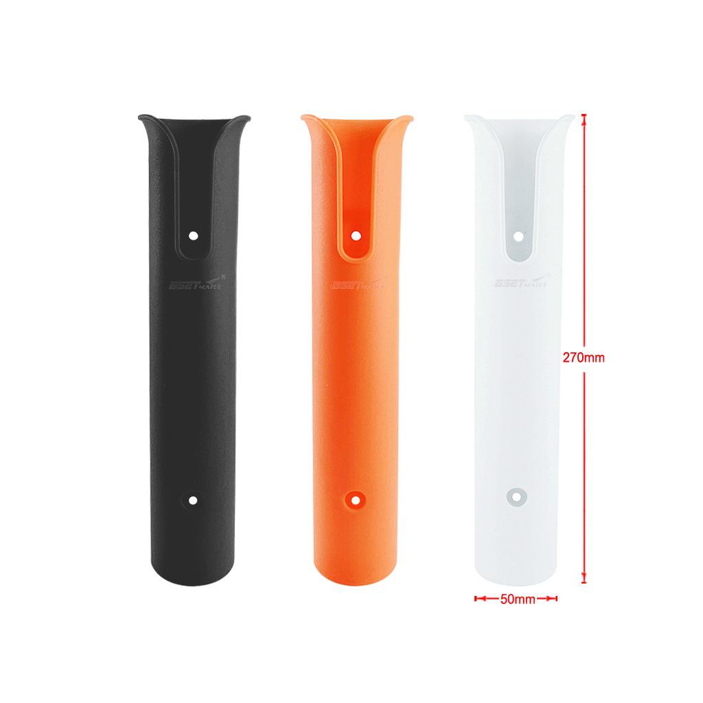 Single Barrel Plastic Fishing Rod Holder for Kayak or Boat