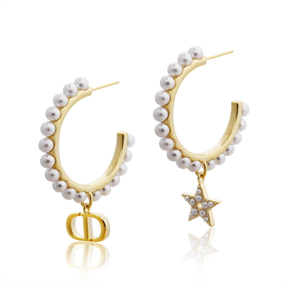 

Широкие матовые геометрические серьги-кольца - Модные простые высококлассные серьги-заявления в холодных тонах для женщин