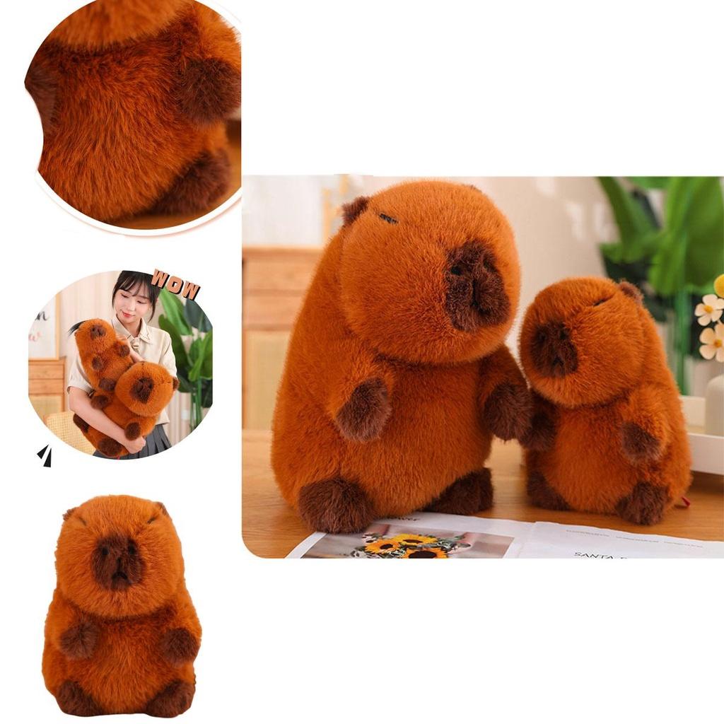 Capybara Rodent Plush Toy Cute And Soft Stuffed Animal 25cm/35cm