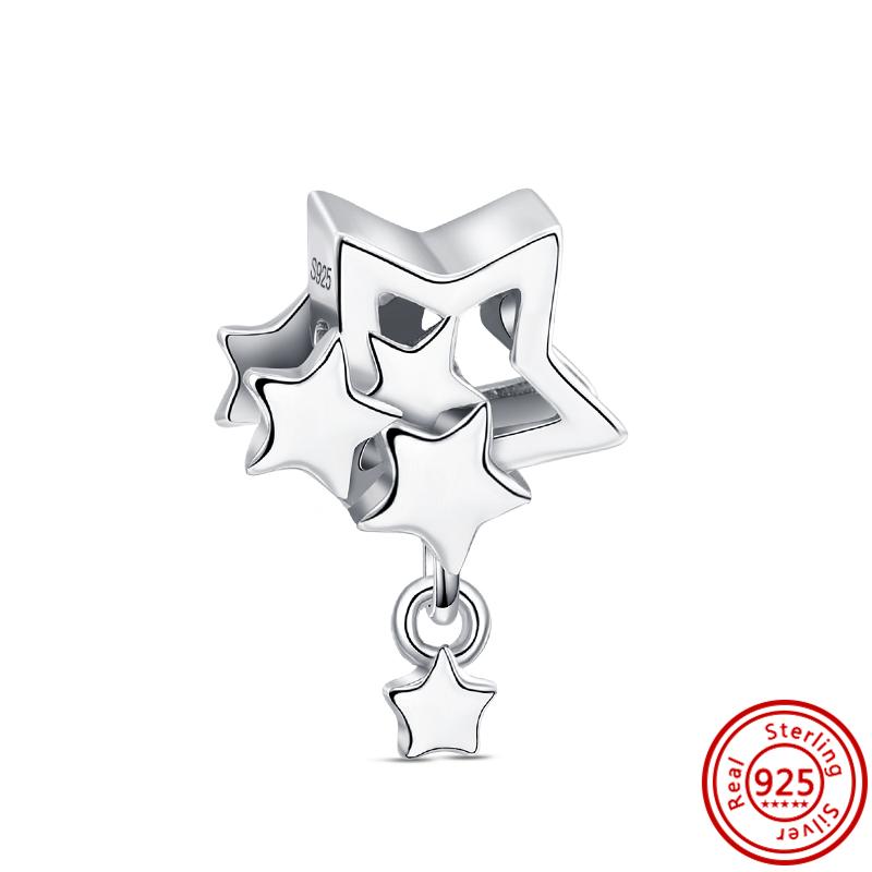 

Новый 925 стерлингового серебра Hope Clover Crown Guitar Eternity Pavé Sparkling Beads Fit Original Charm Bracelet Women Jewelry