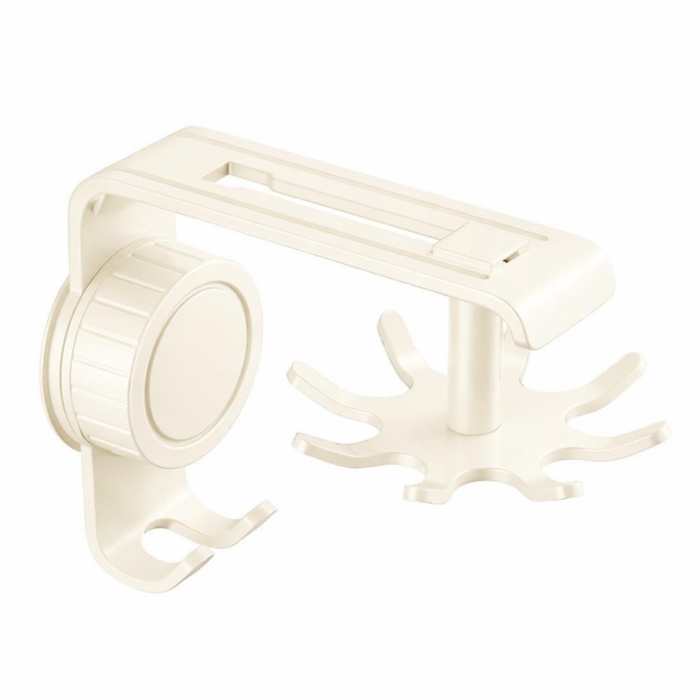 360 Degrees Rotatable Kitchen Hook Non Punching Spoon Hanging Rack  Bathroom