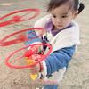 Launcher Spinner Pull Flying Disc Toys Rotating Dragonfly Toy Ripcord Sky Spin Toys  Outdoor