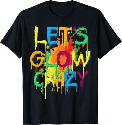 Faisons une fête d'anniversaire rétro folle et brillante années 80 90 Groupe Équipe T-shirt unisexe