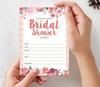 Inkdotpot 30 Bridal Shower InvitationsA  FloralA  Wedding Fill-In Style Invites Blank
